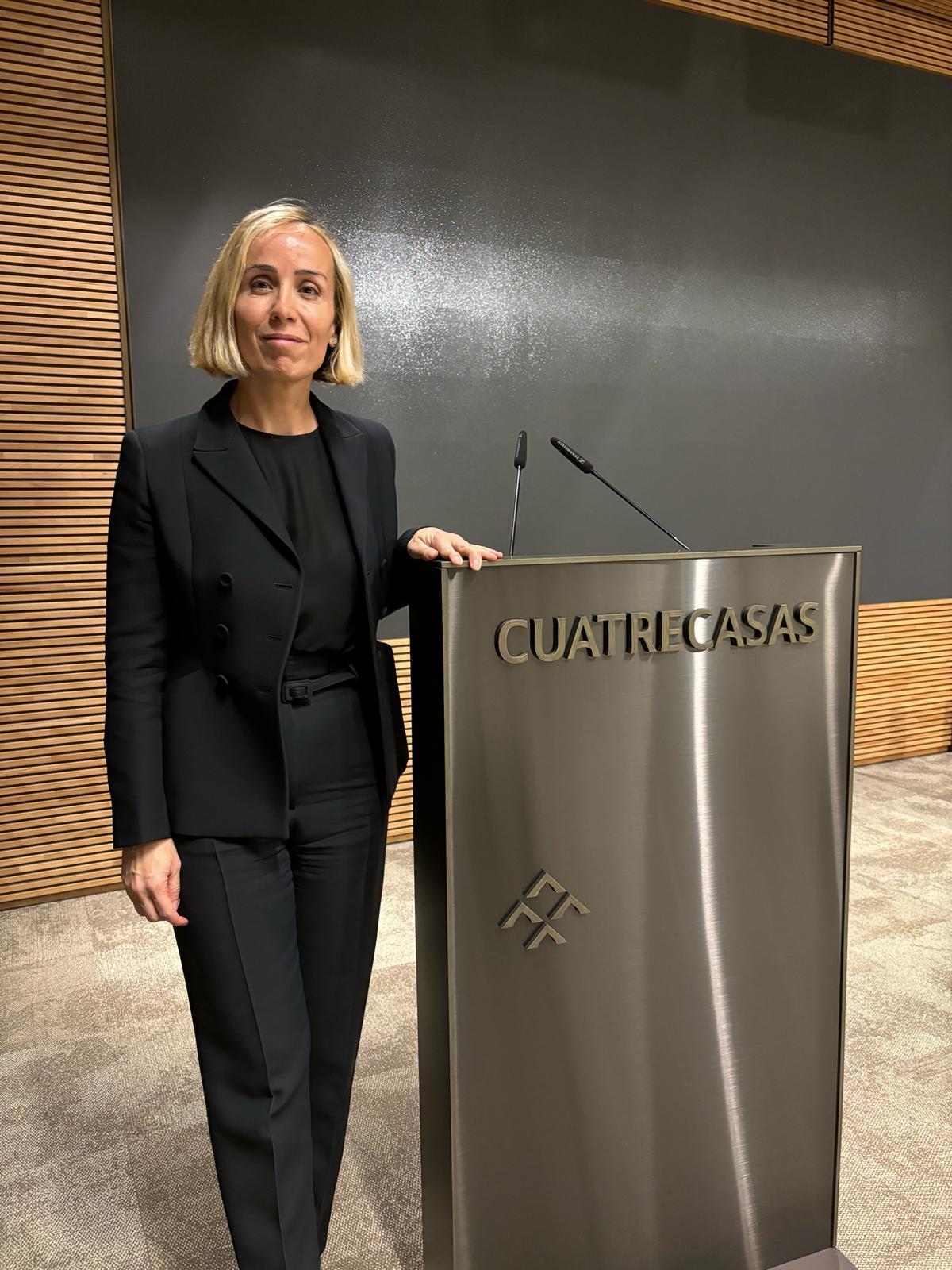 Vanessa Pérez, directora de l'oficina a Girona.