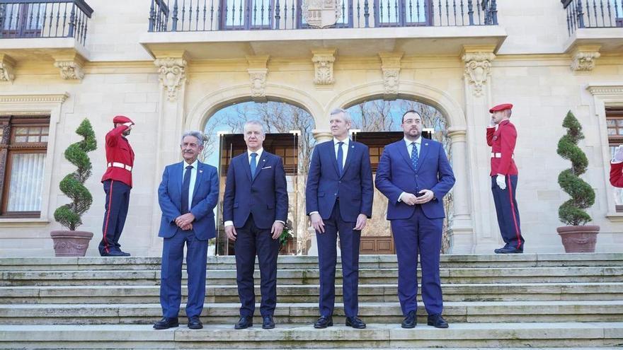 Corredor Atlántico: Euskadi, Galicia, Asturias y Cantabria crearán un &quot;lobby&quot; para defender sus intereses ante la UE