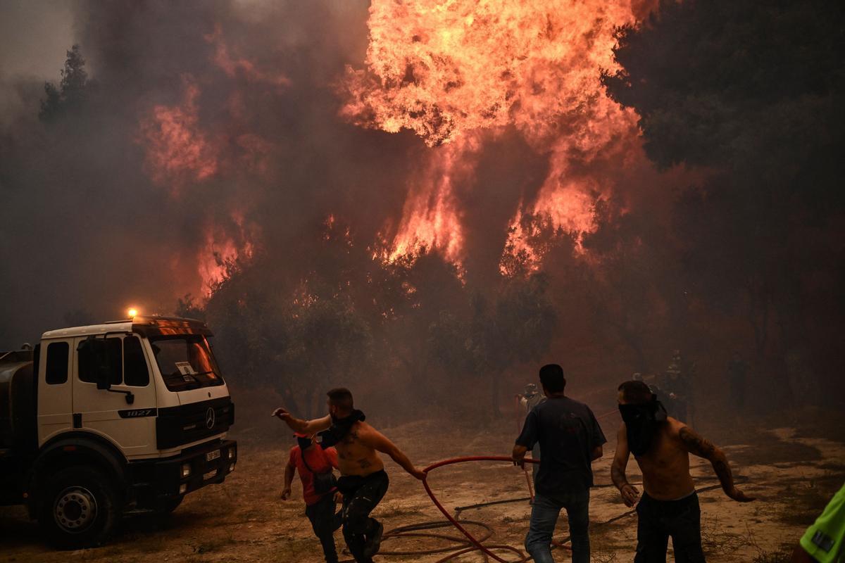 Nueva ola de incendios en Grecia