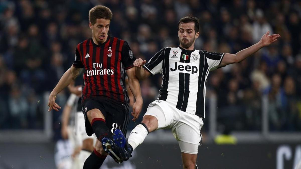 Duelo decisivo entre la Juventus y el Milan