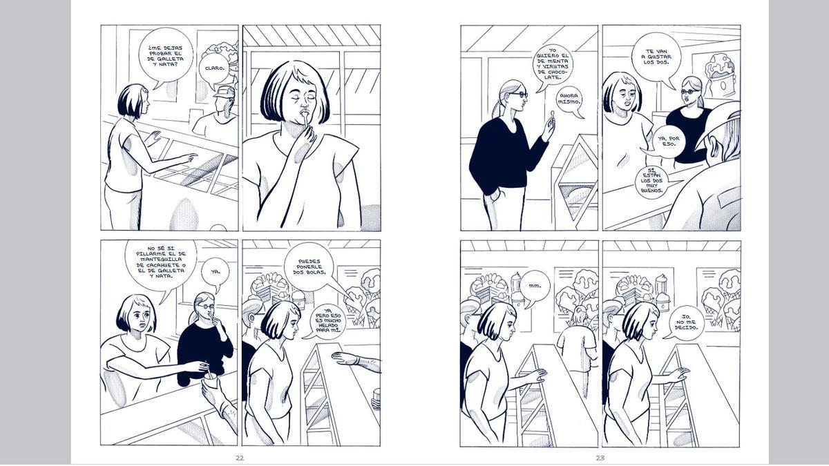 Páginas del cómic 'Todo abruma'.