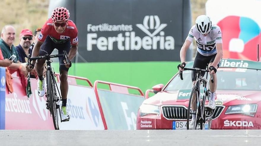 Quintana sentencia la Vuelta y Froome muestra su señorío