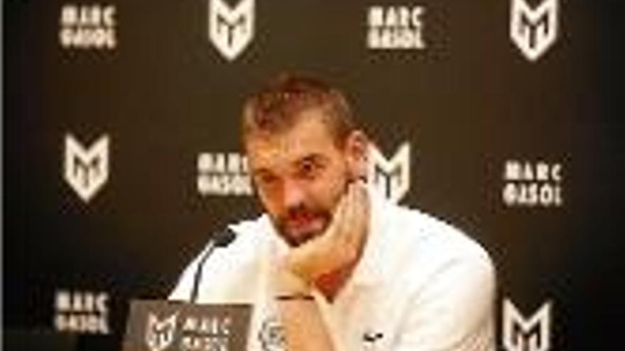 Marc Gasol té una fractura al peu  i s&#039;acomiada de la temporada