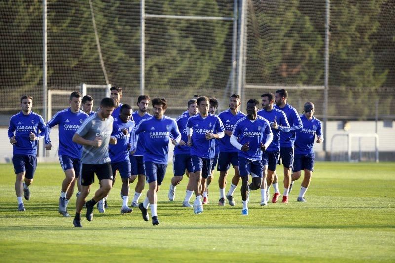 Entrenamiento del Real Zaragoza del 29 de octubre