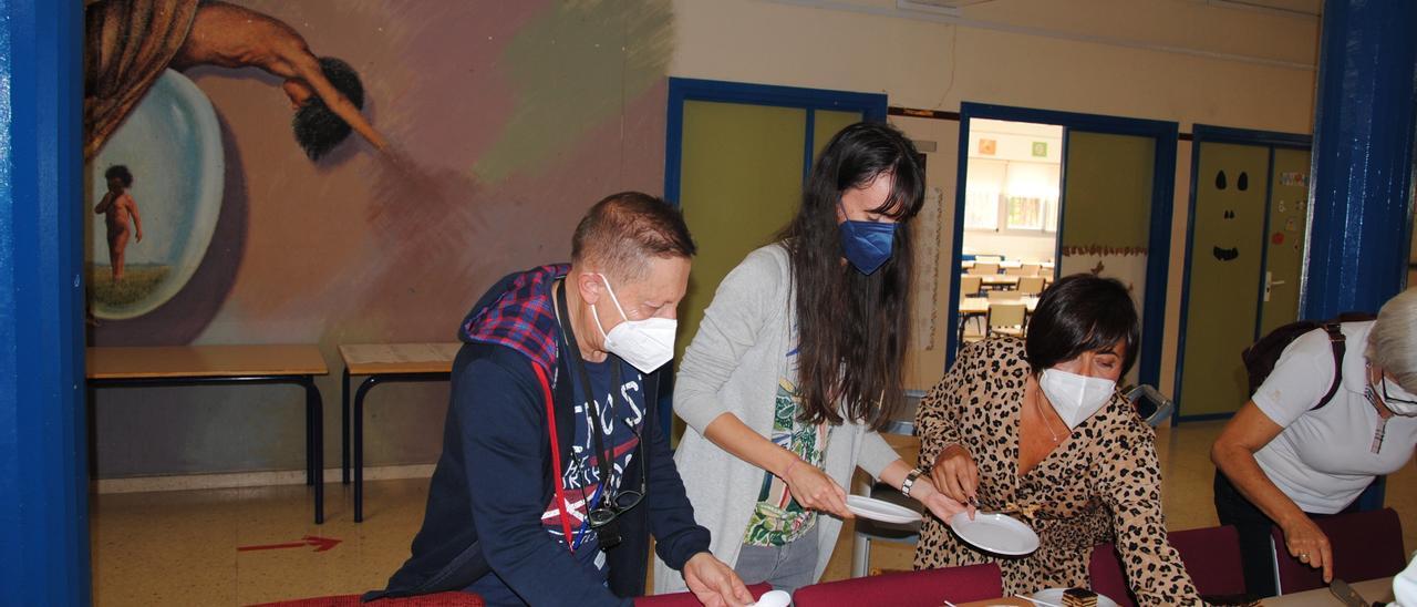 Celebración en el colegio Ramón Llull de Elche.