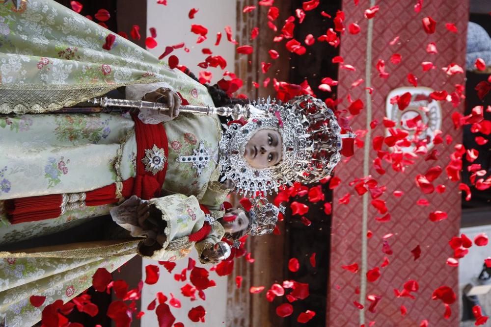 La Virgen de la Fuensanta vuelve a su santuario