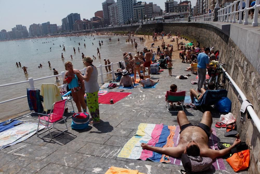 Ola de calor en Asturias