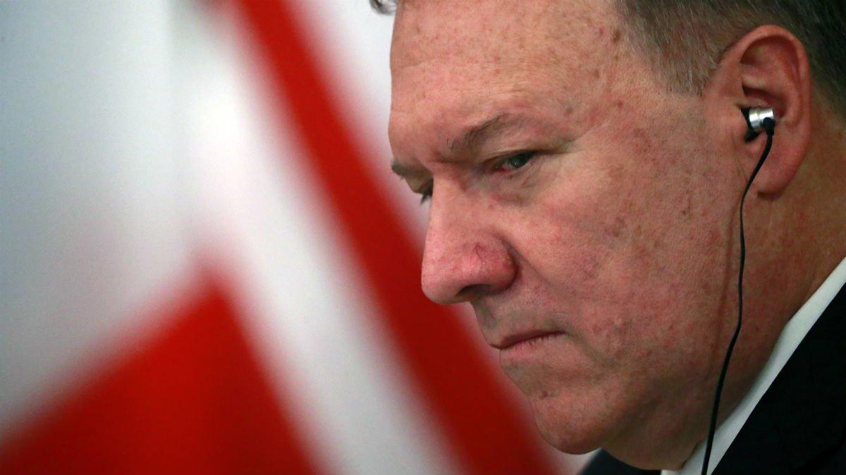 El secretario de Estado de Trump, Mike Pompeo.