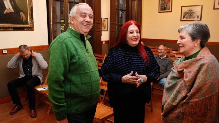 Carlos Penelas, en el Ateneo Obrero