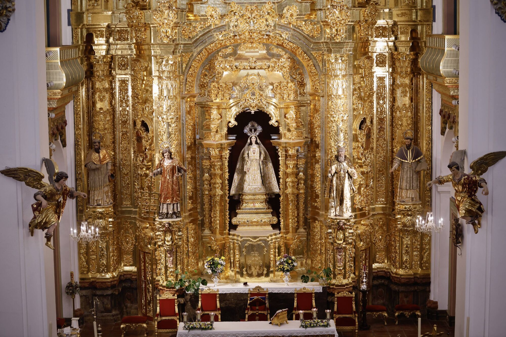 El retablo mayor de La Merced