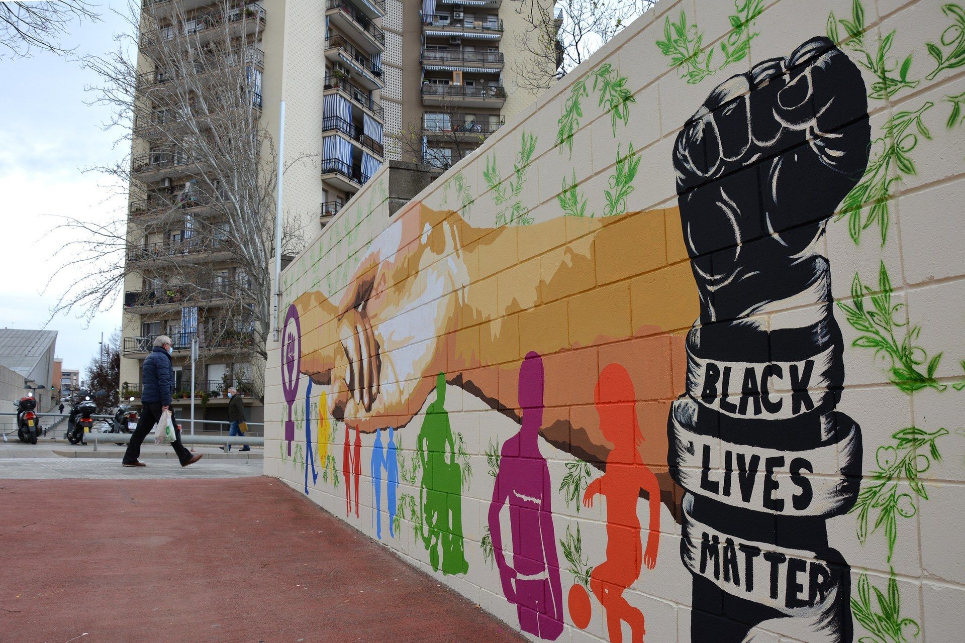 Mural 'Rubí integra todas las diversidades'