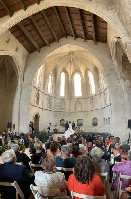 Boda de Sandra Gómez en Morella