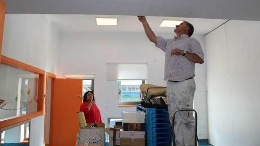 Pintado en la Escola Infantil A Galiña Azul de Silleda.