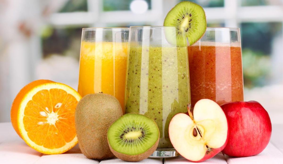 Las diferencias entre beber zumo y comer fruta.