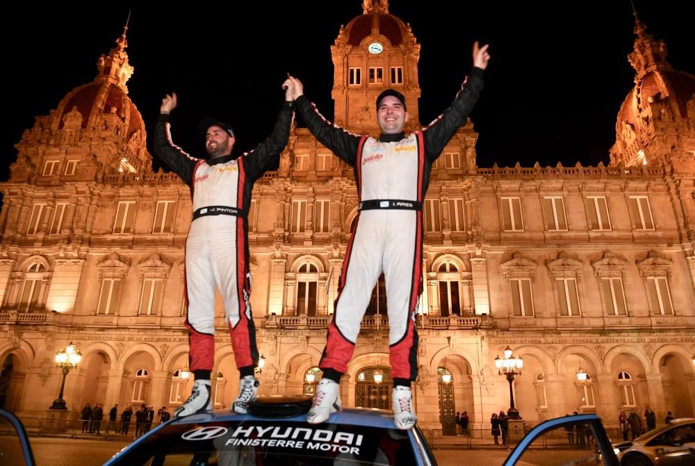 Ares, campeón en el Rally de A Coruña