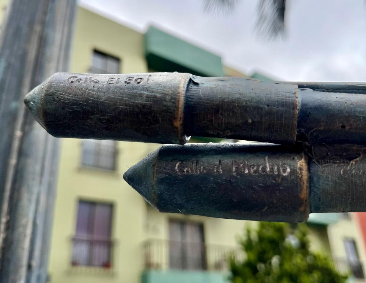La nueva escultura ‘Homenaje a Mayo’ ya luce en las calles de Los Realejos