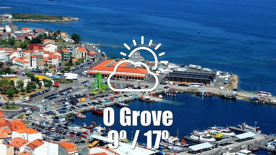 El tiempo en O Grove: previsión meteorológica para hoy, viernes 17 de abril
