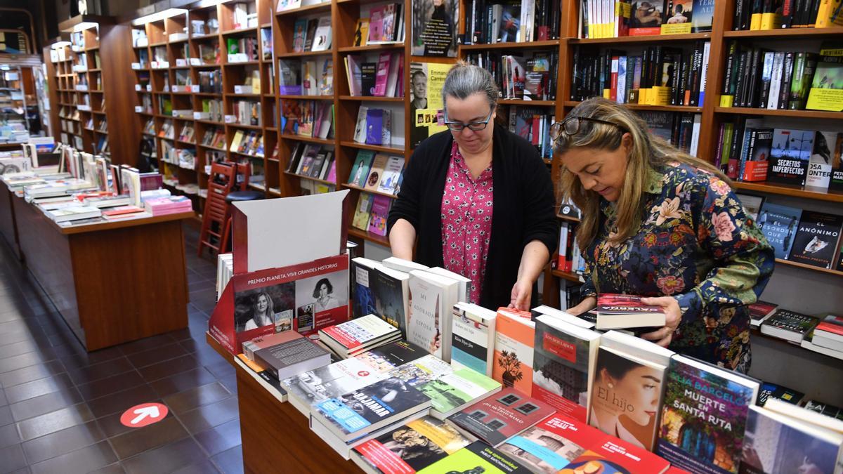 Imagen de la librería Lume, en A Coruña.