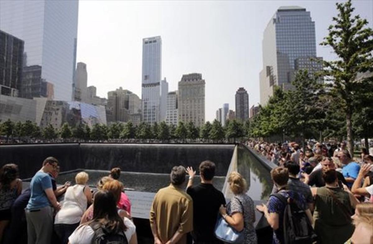 Visita guiada al Memorial de l’11-S, a Nova York.