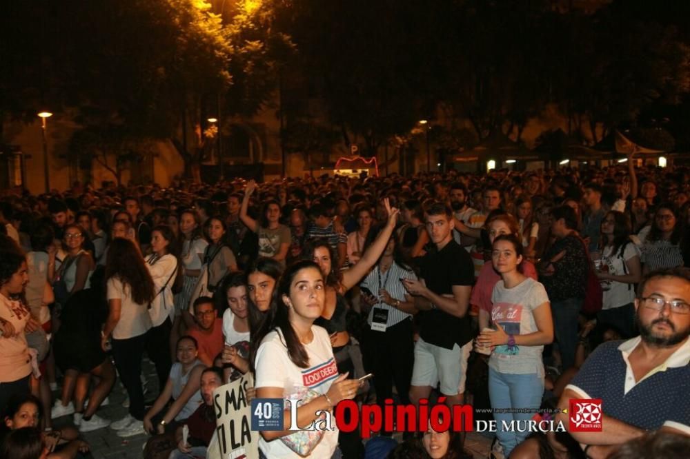 Concierto de Pablo Alborán el sábado en Murcia