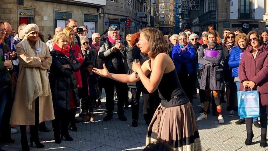 Helen Bertels representó la pieza &quot;Amor&quot;