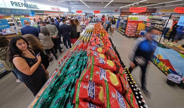Inauguración del supermercado de ALDI en El Púlpito, Los Rodeos