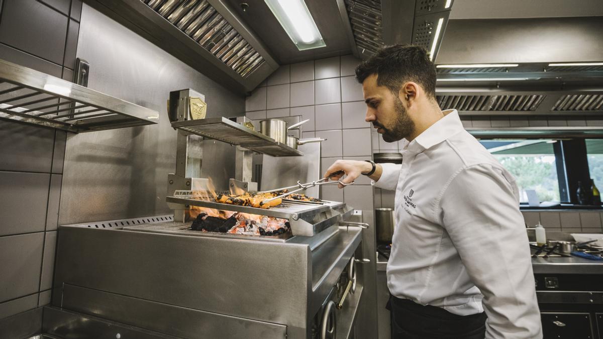 El cocinero Àlex Portales.