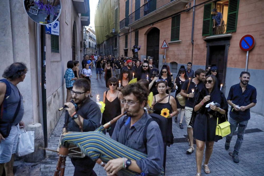 En Berga, enterrado durante un año