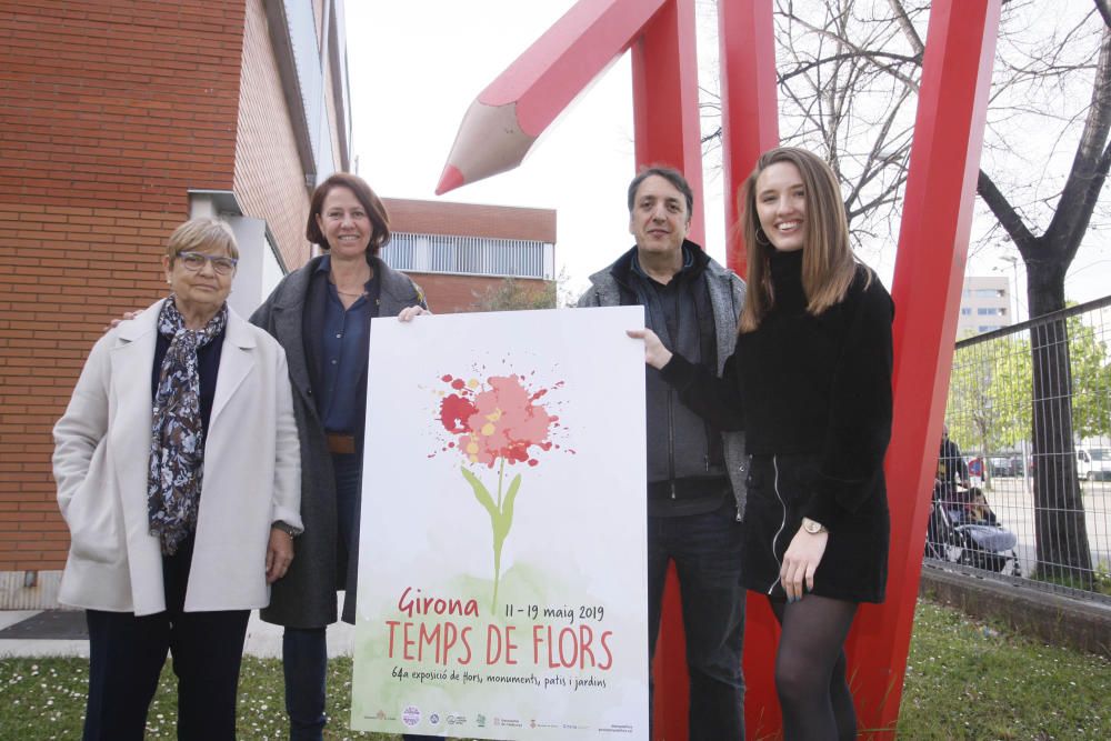 Presentació del cartell de Temps de Flors