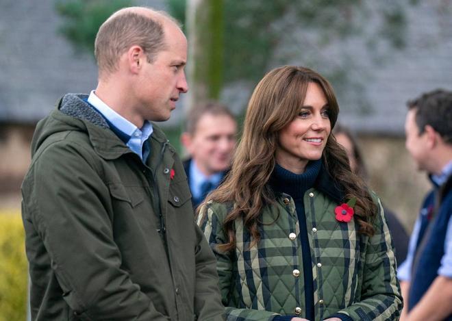 El príncipe William y Kate Middleton en una de sus últimas apariciones públicas