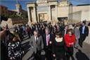 Griñán asiste a la inauguración de la reforma del paseo de la Ribera