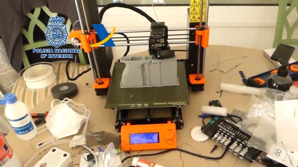 La impresora 3D que fabricaba armas.