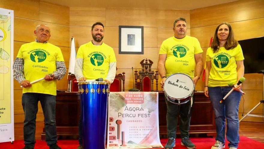 Cambados reúne tres grupos en Ágora Percusión