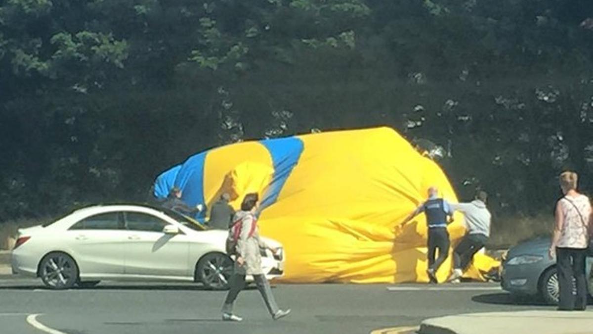 Un Minion gigante colapsa el tráfico en Dublín