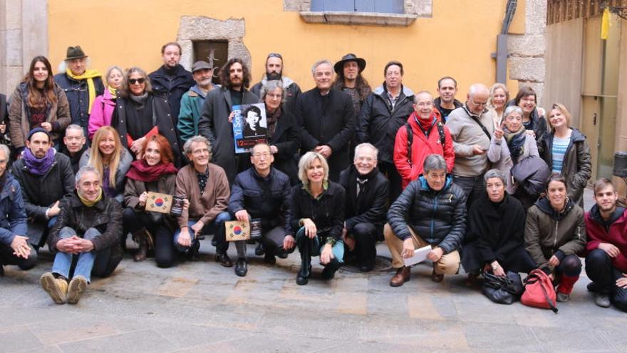 Pla general dels participants del festival Pepe Sales