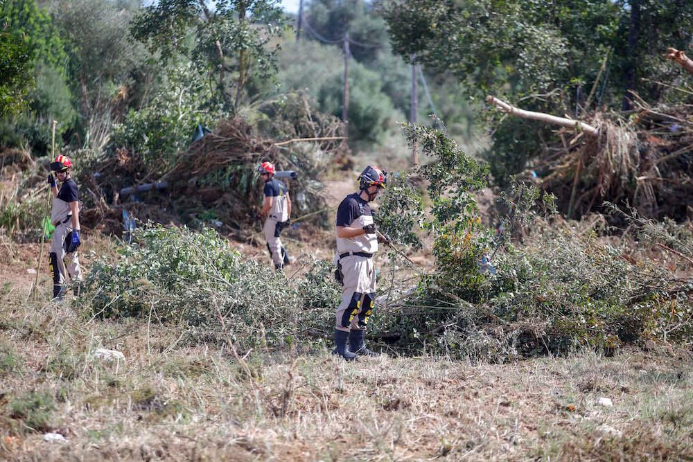 Los efectos de la riada en s'Illot y Son Carrió