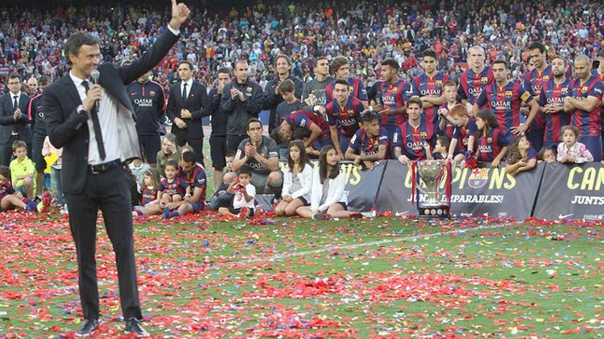 El Camp Nou fue una fiesta