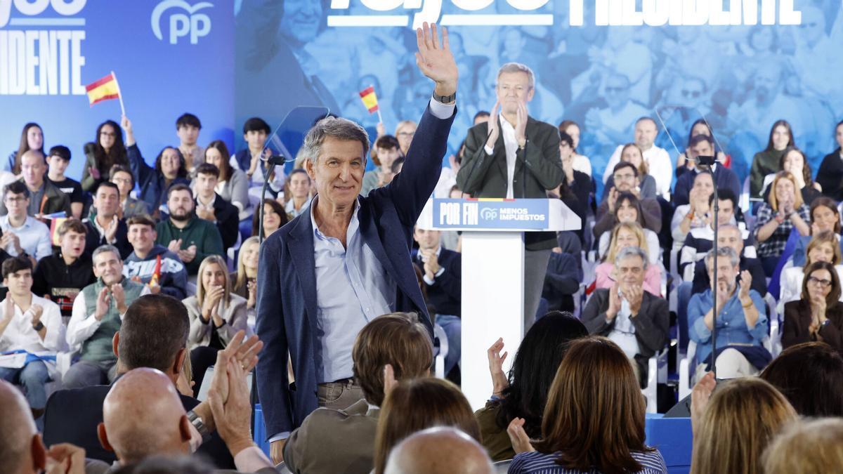 Feijóo, en Vigo: «El PP conseguirá el cambio que España necesita»