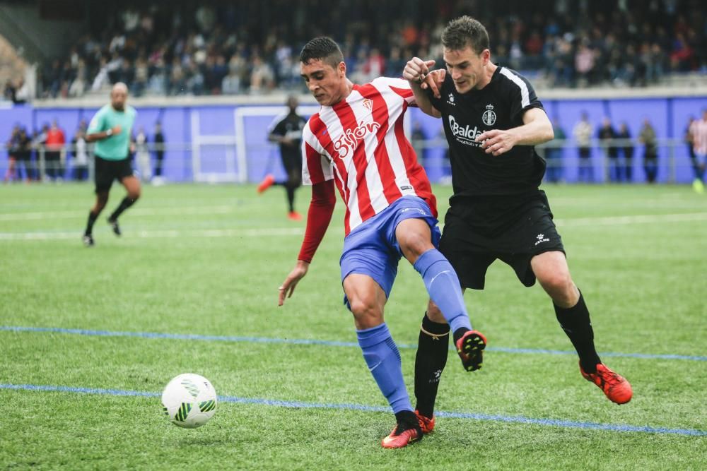 Final de la Copa Federación entre el Real Avilés y el Sporting B