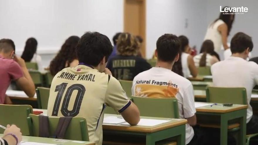 Segunda convocatoria extraordinaria de la PAU en València