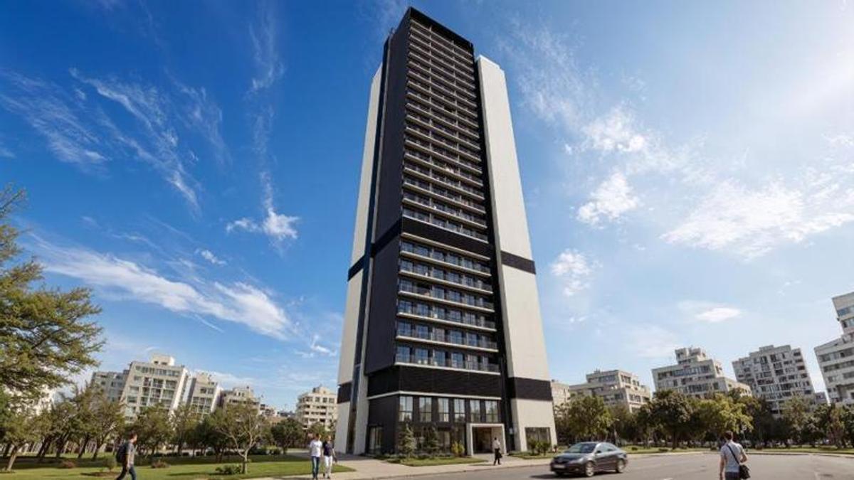 Imagen virtual de la primera torre que se empieza a comercializar en el sector Tulell de Alzira.