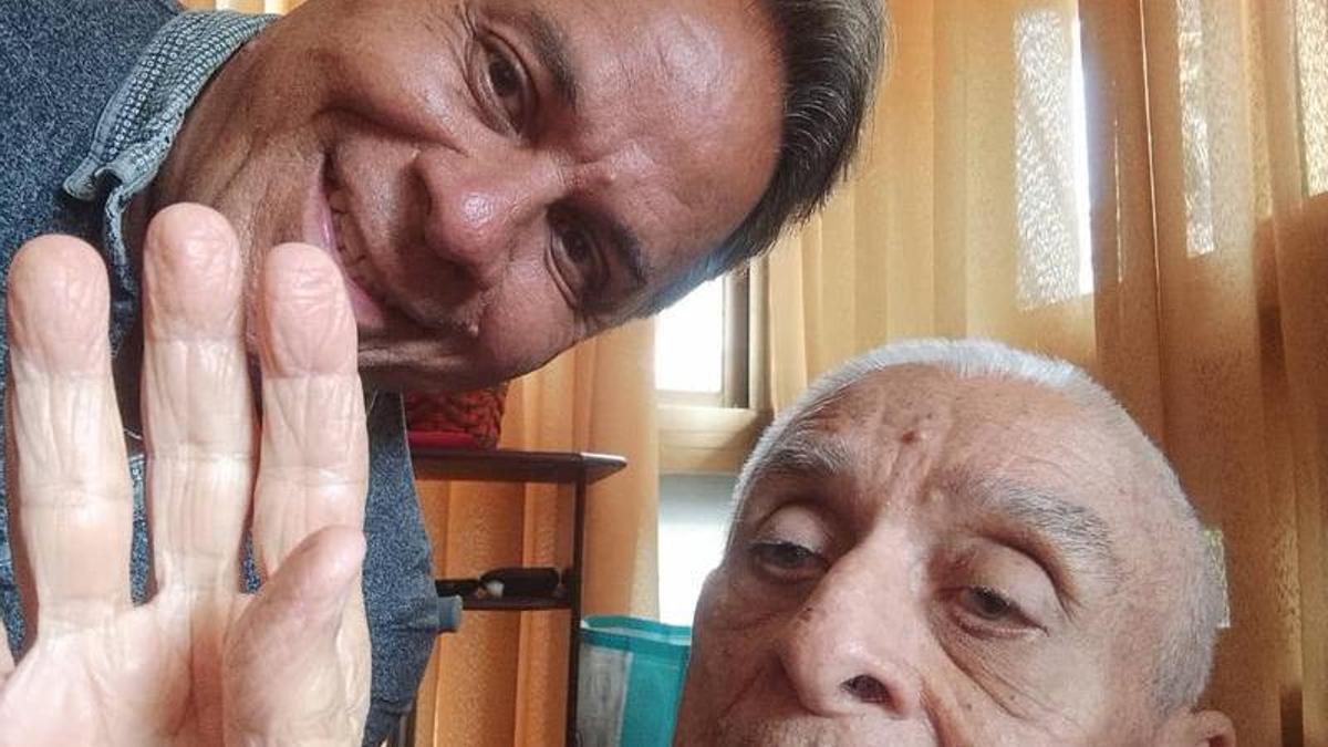 Padre y abuelo de Dayana, venezolana residente en Ibiza.