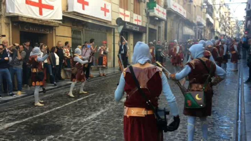 Defensa del castillo en Alcoy