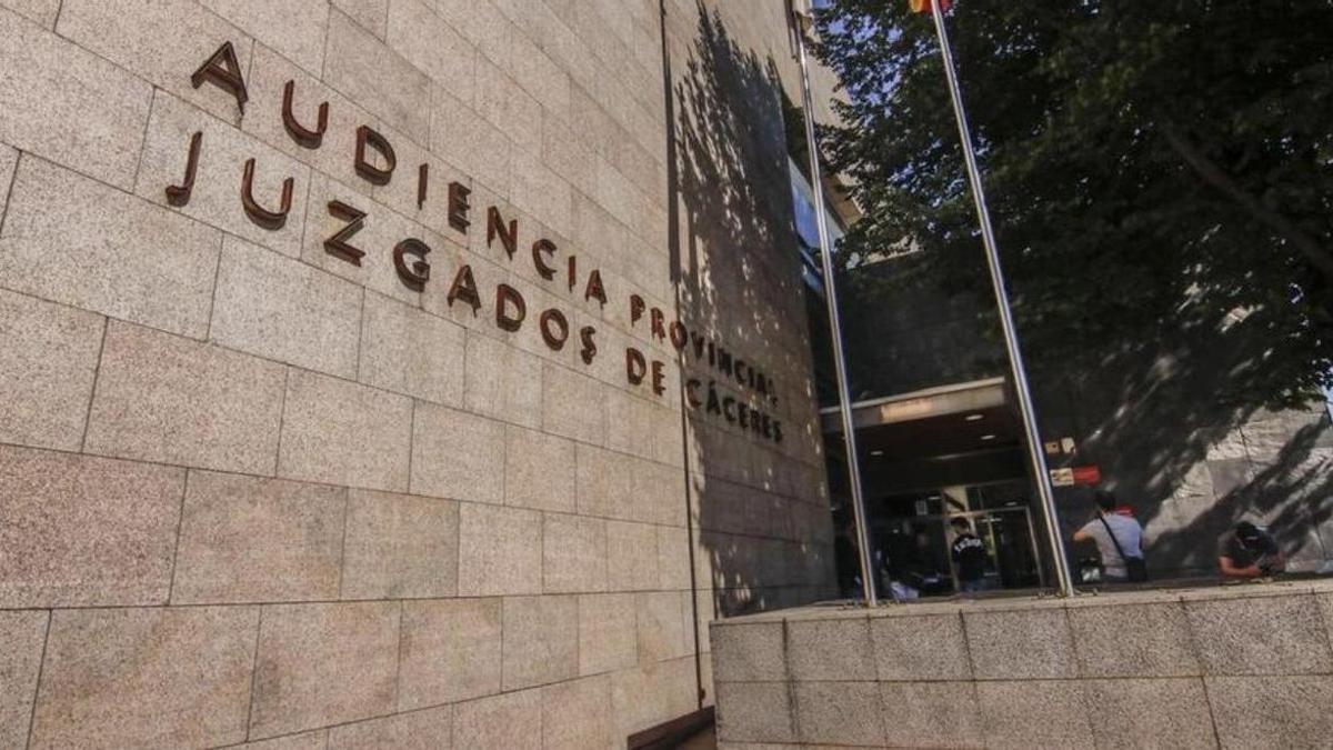 Audiencia Provincial de Cáceres.