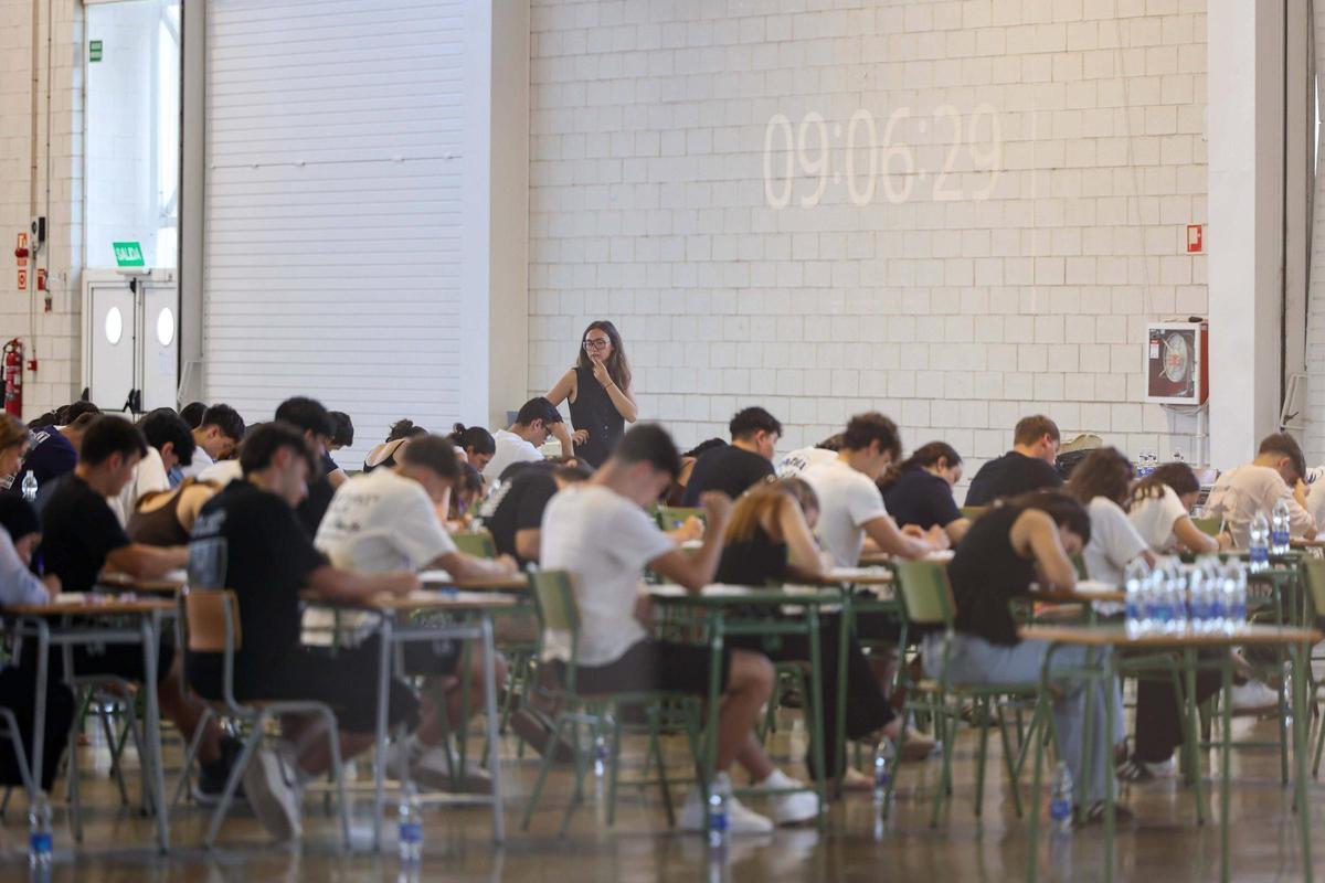 Primer día de la PAU en Ibiza