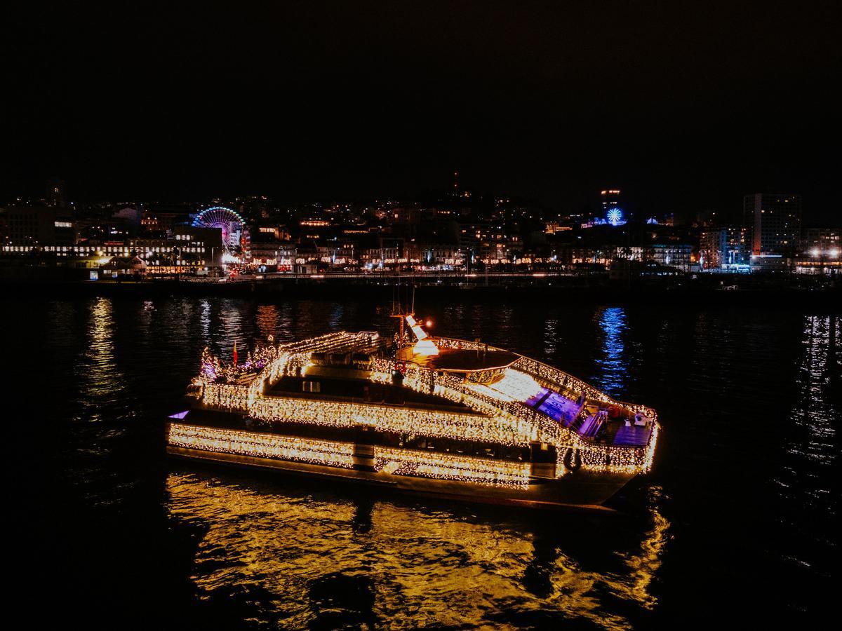 El Barco do Nadal de Vigo en la edición de 2024