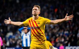 Luuk de Jong salva al Barça y destroza a De Tomás