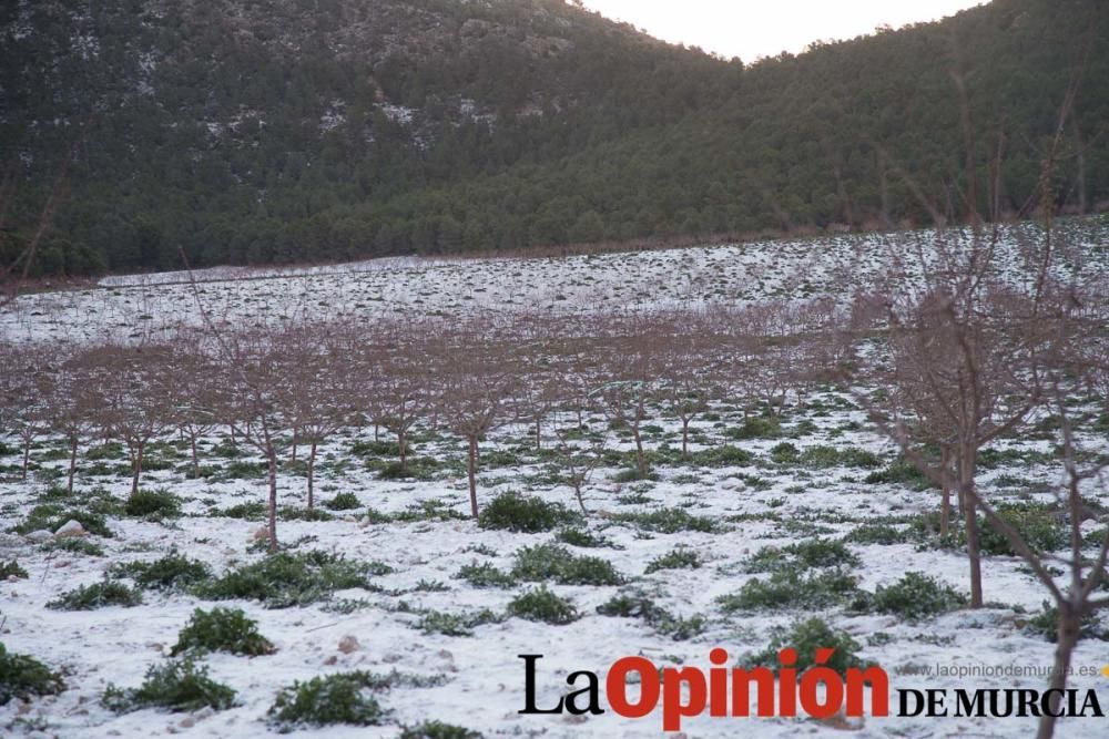 Nieva en Inazares