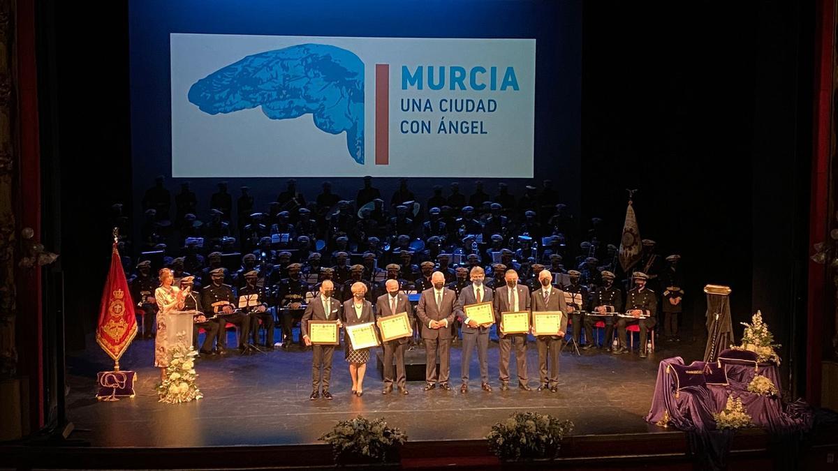 Gala de Entrega de Distinciones del Cabildo 2020-2021, en el Teatro Romea de Murcia