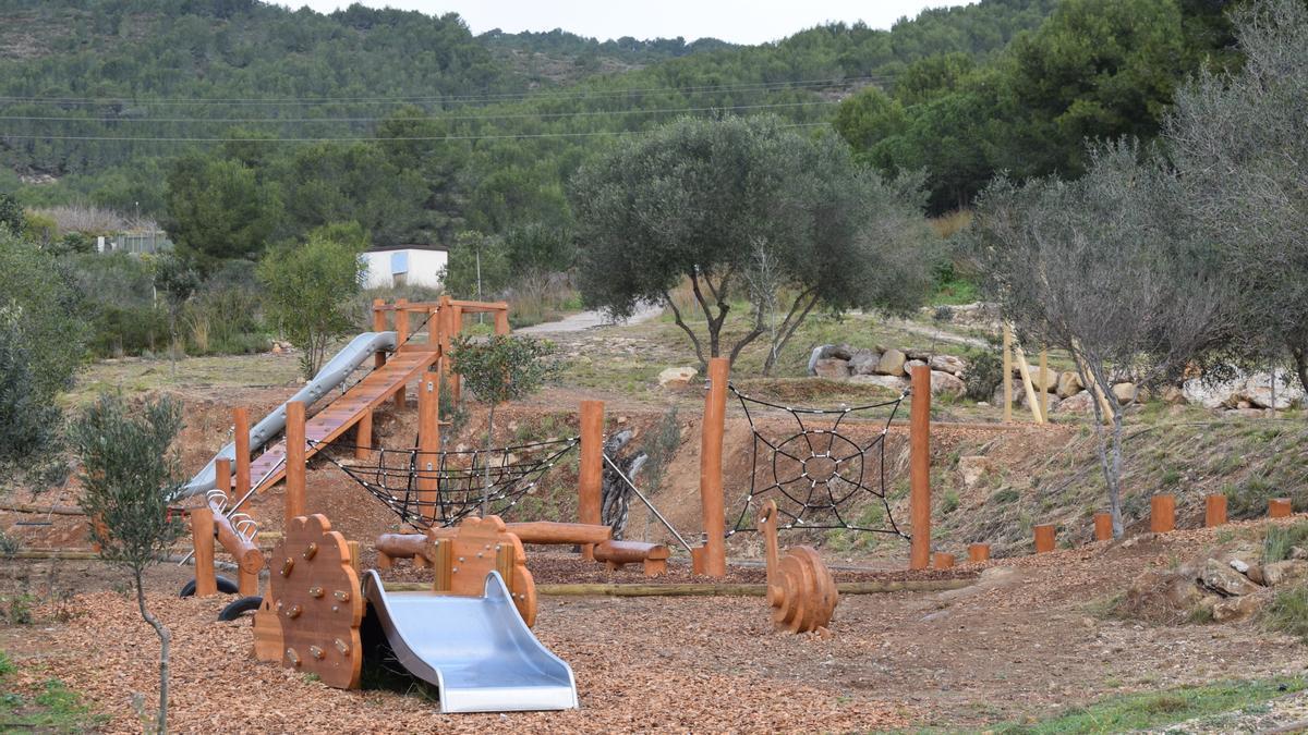 El parque en plena naturaleza de les Fonts de Benitatxell